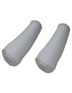 Grips 7/8 long 135mm Artificial Leather 1164C White.